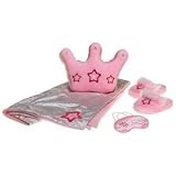 Dream Dazzlers: Room Decor Set with Blanket, Pillow, Fuzzy Slippers and Sleep Mask