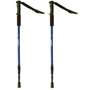 BAFX Products® - 2 Pack - Anti Shock Hiking / Walking / Trekking Trail Poles - 1 Pair