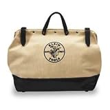Klein Tools Tool Bag 5102-18, Canvas, w/ Vinyl, 18L x 6W x 14D