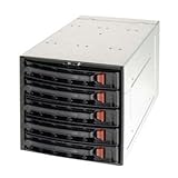 Supermicro CSE-M35T-1B Mobile Rack (Black)