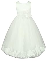 Girls Ankle Length Flower-Girl Dress/Pageant Dress 