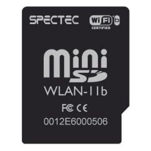 Spectec MiniSD WiFi WLAN (802.11b) Card for PDA, Pocket PC, Smartphones and Laptops