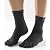 TOESOX トゥソックス ULTRA SPORTS Crew 5本指ソックス ライト クルー丈 カラー：ブラック サイズ：M 「並行輸入品」