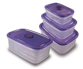 Imagen principal de TAPPERWARE 3PCS FIAMBRERAS PLÁSTICO