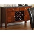 Server with Marble Top of Stoney Collection by Homelegance