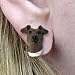 Fox Terrier - Dog Figurine Jewelry - Earrings