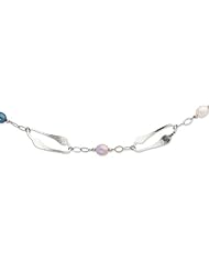 Sterling Silver 9mm Freshwater Cultured Pearl W/1in Ext. Necklacenecklace