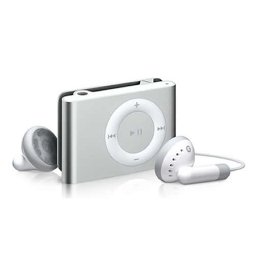 2gb MP3 Shuffle Player in Silver (NOT APPLE)