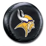 Minnesota Vikings Black Tire Cover