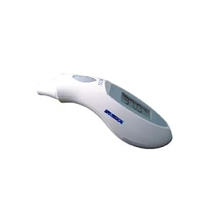 Children (and Infant) SFO Medical Thermosensor Infrared Ear Digital Thermomter with Advanced Temp Sensor Probeless Technology with Free Leather Case by 