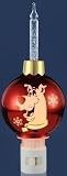 Pack of 6 Roman Lights Red Ornament/Scooby Doo Silhouette Bubble Night Lights 8.5