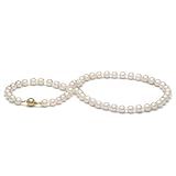 AA+ Quality, 16-inch, 7.0-7.5 mm, White Akoya Pearl Necklace