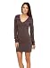 Roxy Women's "Winter Tide" Knit Sweater Dress Gray 470108-GRY-XS