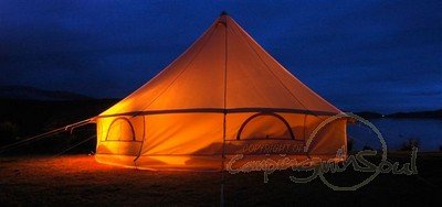 5m Bell Tent with Separate Groundsheet