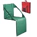 Stadium Seat 17X11in. Padded Stadium Seat (Black/Silver)