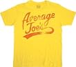 Dodgeball Distressed Average Joes Logo Mens T-Shirt