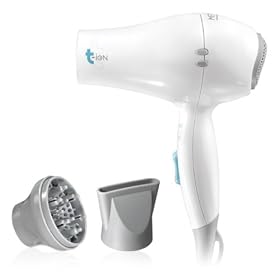 Buy Metropolis T-Ion Tourmaline Ionic Travel Dryer with Diffuser and Nozzle by Metropolis Technology