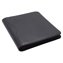 Masters Stylish Leather Look Zipped Folio R/B