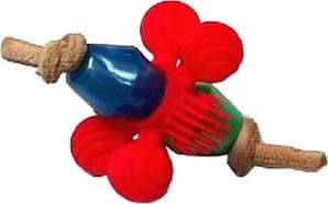 AC 026H Whirley Twirley 4in x 3in Hand Held Bird Toy