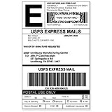 DYMO 1744907 - LabelWriter Shipping Labels, 4 x 6, White, 200/Roll
