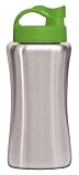 Innate Mizu 26oz Stainless Steel Water Bottle with Flip Top (Lt Green)