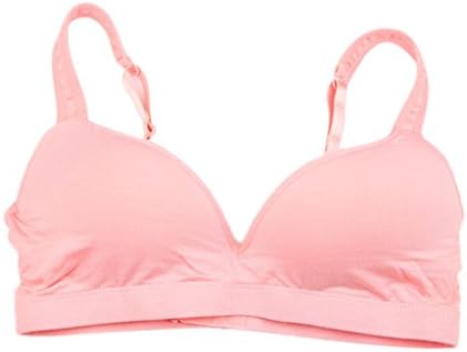 Qshi Women Adjustable Yoga Bra Sports Racerback Pink 38A