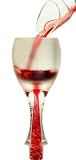Complete Wisp Wine Aerator System with Respirer, Flo Perfect Dripless Pouring Spout and Carry Bag