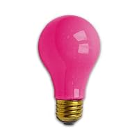 25 Watt A19 Pink Light Bulb
