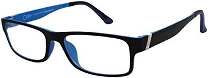 One Collection UT2273 Eyeglass C53 Black Blue Frame Size 53-17-140