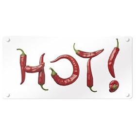 Hot Chilli Float Glass Hob Cover