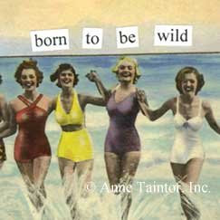 Born To Be Wild Magnet by anne taintor