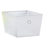 Storage Solutions 0537PFR6 Medium 7-1/2-by-10-by-13-Inch Storage Bin, 6-Pack, Frost