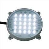 タカショー　モダン和風ライト（ローボルト）　超高輝度LEDモジュールφ68（白）　LM-J68W　●49175900　【エクステリア照明 ライト】