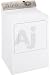 GE Profile DPSE810EGWT 27 Electric Dryer with 7.0 cu. ft. Capacity, 20 Drying Cycles, 5 Heat Selections, Sensor Dry Plus and Stainless Steel Drum: Titanium on White
