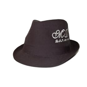 New angelique leader M.J. R.I.P. Memorial 1958-2009 Fedora Hats - Black