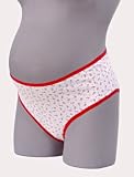 4 pack floral maternity hi cut panty