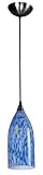 Verona Collection Blue Mini Pendant Chandelier
