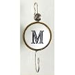 Monogram Large Ceramic Hook - M Monogram Large Ceramic Hook - M
