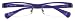 Authentic Alain Mikli A0657 19 A065719 Purple Semi-Rimless Eyeglasses 50mm