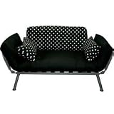 Modern Loft Sleeper Sofa Dot Cushions
