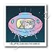Londons Times Space The Final Frontier Cartoons - Alien Reads National Enquirer - Iron on Heat Transfers