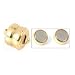 Magnetic Clasp Gold Filled Jewelry Chain Connector Part