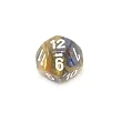 Chessex Gemini 16mm Blue-Gold with white d12