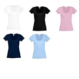 Produkt-Bild: Lady-Fit Lightweight T von Fruit of the Loom S M L XL XXL XXL XXL verschiedene Farben