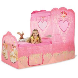 Childrens Toyshop  Toys : Playhut Disney Princess Enchanted Bed Topper