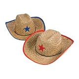 Child's Cowboy Hat W/Star (1 dozen) - Bulk [Toy]