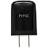HTC U250 USB AC Travel Charger Adapter Power Plug for Smartphones - Non-Retail Packaging - Black