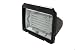 Designers Edge L-90BR Ecozone 65-Watt Fluorescent Wall Mount Light with Dusk to Dawn Photocell, Bronze