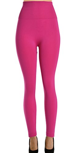 Women's Printed Fur-Lined Winter Leggings