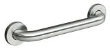 KOHLER K-14560-BS Contemporary 12-Inch Grab Bar, Brushed Stainless